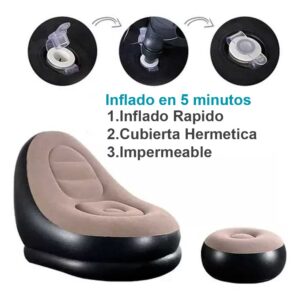 sillón inflable