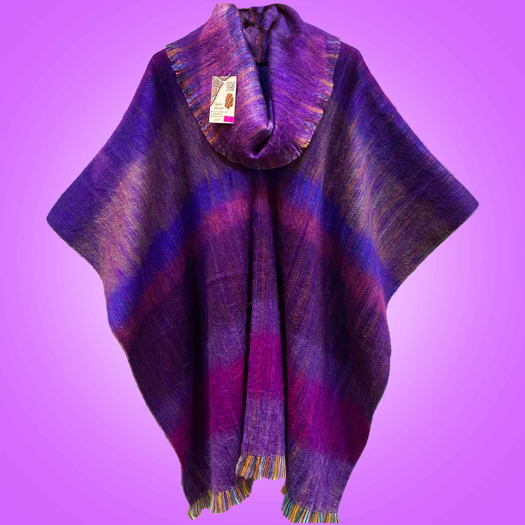 Ruana Lana Alpaca Multicolor