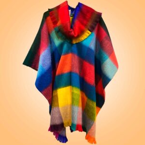Ruana Lana Alpaca Multicolor